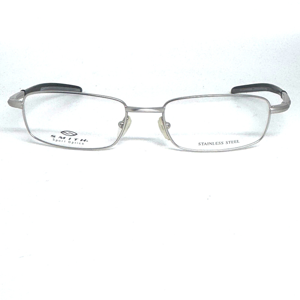 Smith Optics Eyeglasses Frame‎ Silver Full Rim 51-15-135 Full Rim H15669